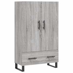 Skříň highboard šedá sonoma 69,5 x 31 x 115 cm kompozitní dřevo - obrázek 2