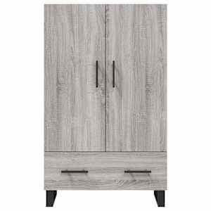 Skříň highboard šedá sonoma 69,5 x 31 x 115 cm kompozitní dřevo - obrázek 6