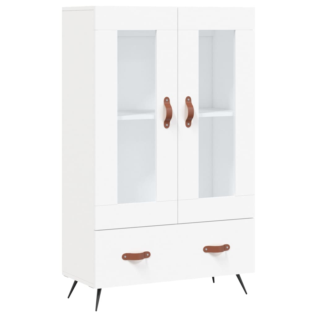 vidaXL Skříň highboard bílá 69,5 x 31 x 115 cm kompozitní dřevo