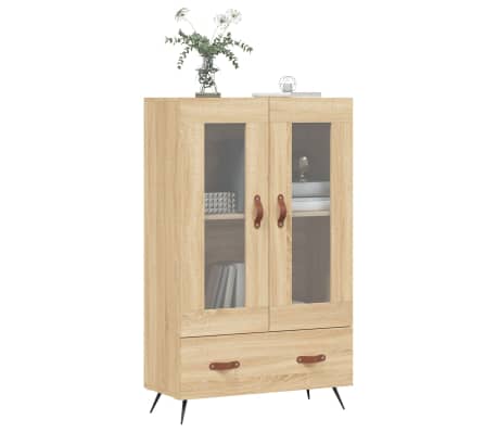 vidaXL Highboard Sonoma-Eiche 69,5x31x115 cm Holzwerkstoff