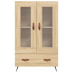 Skříň highboard dub sonoma 69,5 x 31 x 115 cm kompozitní dřevo - obrázek 6