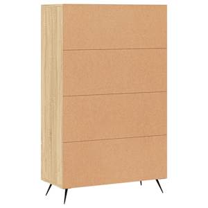 Skříň highboard dub sonoma 69,5 x 31 x 115 cm kompozitní dřevo - obrázek 8
