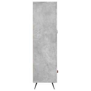 Skříň highboard betonově šedá 69,5x31x115 cm kompozitní dřevo - obrázek 7