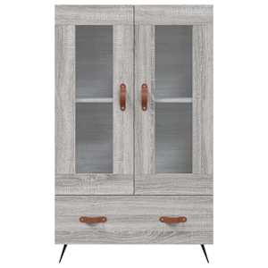 Skříň highboard šedá sonoma 69,5 x 31 x 115 cm kompozitní dřevo - obrázek 6