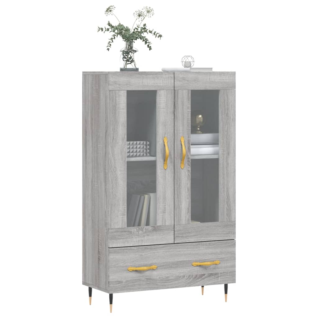 Thumbnail - vidaXL Highboard Grau Sonoma 69,5x31x115 cm Holzwerkstoff
