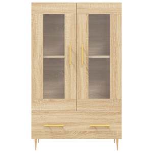 Skříň highboard dub sonoma 69,5 x 31 x 115 cm kompozitní dřevo - obrázek 6
