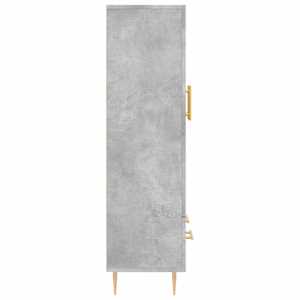 Skříň highboard betonově šedá 69,5x31x115 cm kompozitní dřevo - obrázek 7