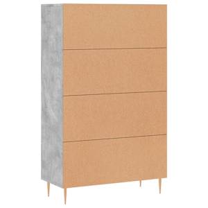 Skříň highboard betonově šedá 69,5x31x115 cm kompozitní dřevo - obrázek 8