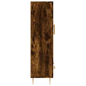 Skříň highboard kouřový dub 69,5 x 31 x 115 cm kompozitní dřevo - obrázek 7