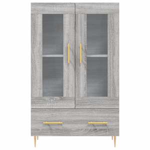 Skříň highboard šedá sonoma 69,5 x 31 x 115 cm kompozitní dřevo - obrázek 6