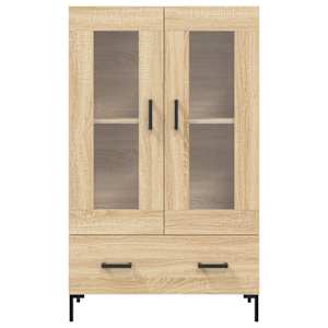 Skříň highboard dub sonoma 69,5 x 31 x 115 cm kompozitní dřevo - obrázek 6