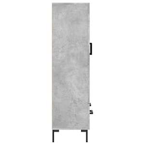Skříň highboard betonově šedá 69,5x31x115 cm kompozitní dřevo - obrázek 7