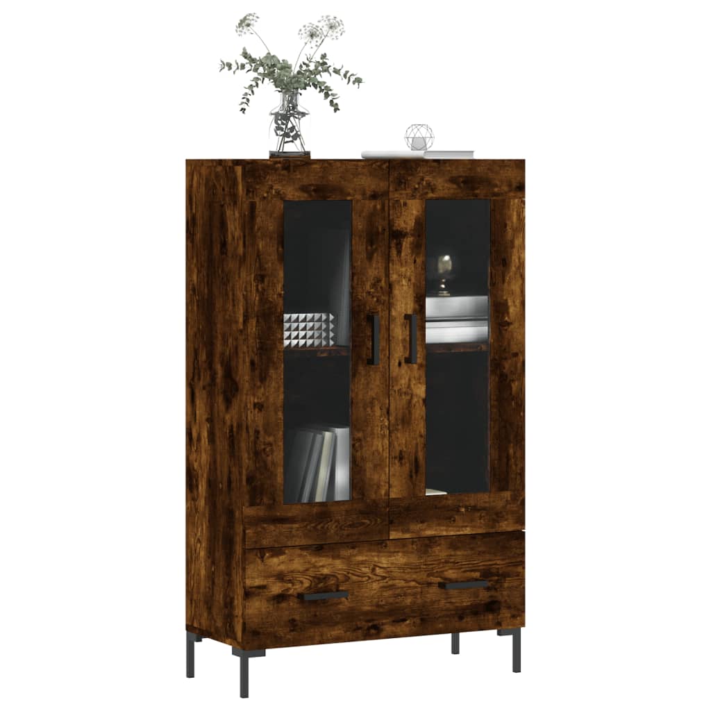 Thumbnail - vidaXL Highboard Räuchereiche 69,5x31x115 cm Holzwerkstoff