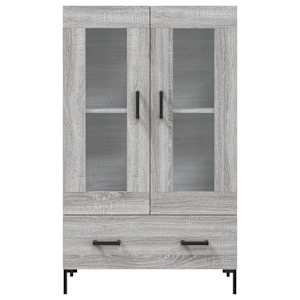 Skříň highboard šedá sonoma 69,5 x 31 x 115 cm kompozitní dřevo - obrázek 6