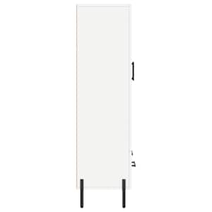 Skříň highboard bílá 69,5 x 31 x 115 cm kompozitní dřevo - obrázek 7