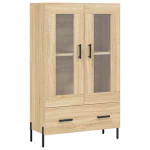 Skříň highboard dub sonoma 69,5 x 31 x 115 cm kompozitní dřevo - obrázek 2