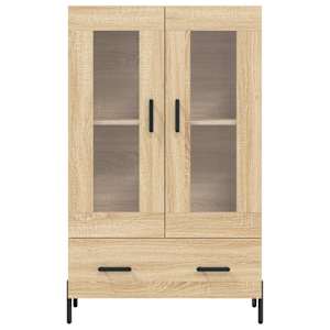 Skříň highboard dub sonoma 69,5 x 31 x 115 cm kompozitní dřevo - obrázek 6