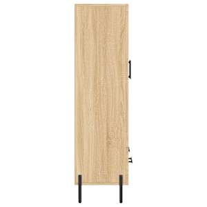 Skříň highboard dub sonoma 69,5 x 31 x 115 cm kompozitní dřevo - obrázek 7