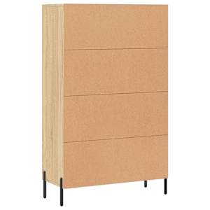 Skříň highboard dub sonoma 69,5 x 31 x 115 cm kompozitní dřevo - obrázek 8