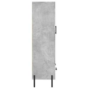 Skříň highboard betonově šedá 69,5x31x115 cm kompozitní dřevo - obrázek 7