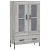 vidaXL k&otilde;rge kapp, hall Sonoma tamm, 69,5 x 31 x 115 cm, tehispuit