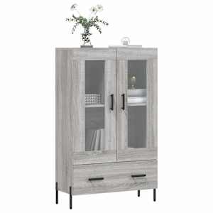 Skříň highboard šedá sonoma 69,5 x 31 x 115 cm kompozitní dřevo - obrázek 3