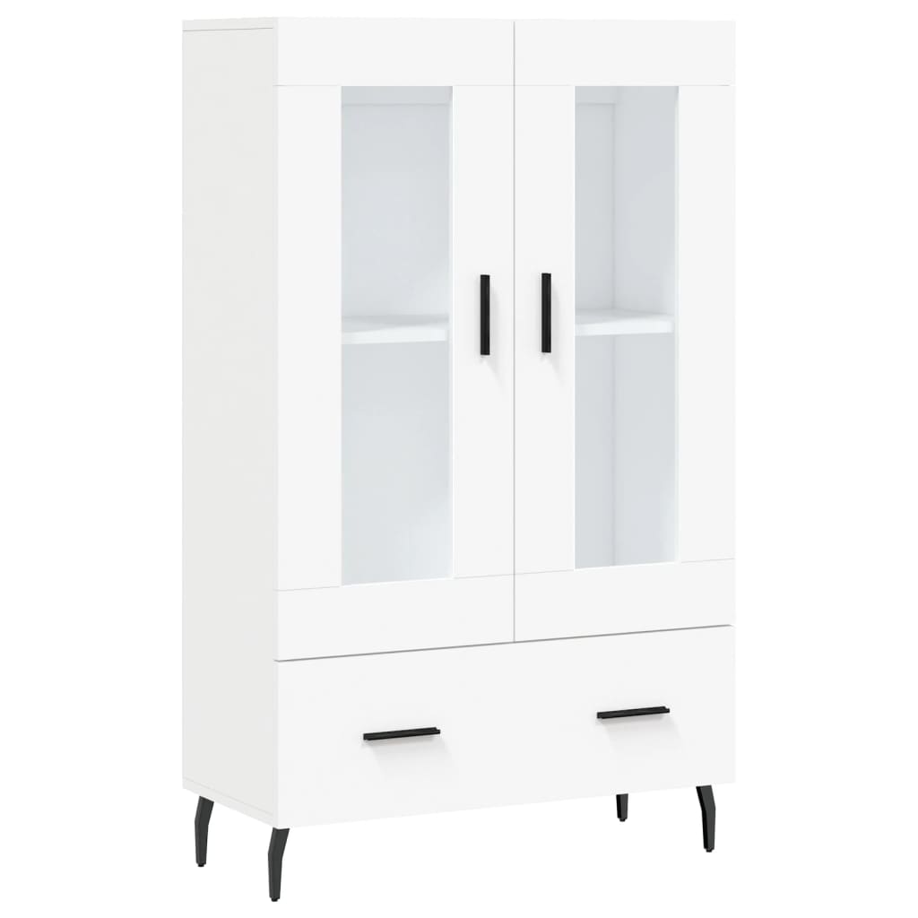 vidaXL Skříň highboard bílá 69,5 x 31 x 115 cm kompozitní dřevo