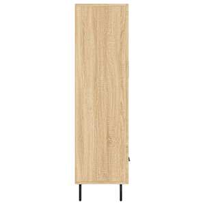 Skříň highboard dub sonoma 69,5 x 31 x 115 cm kompozitní dřevo - obrázek 7
