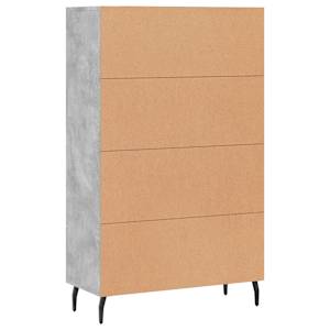 Skříň highboard betonově šedá 69,5x31x115 cm kompozitní dřevo - obrázek 8