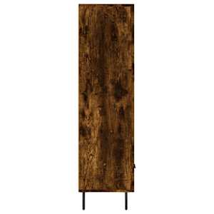 Skříň highboard kouřový dub 69,5 x 31 x 115 cm kompozitní dřevo - obrázek 7