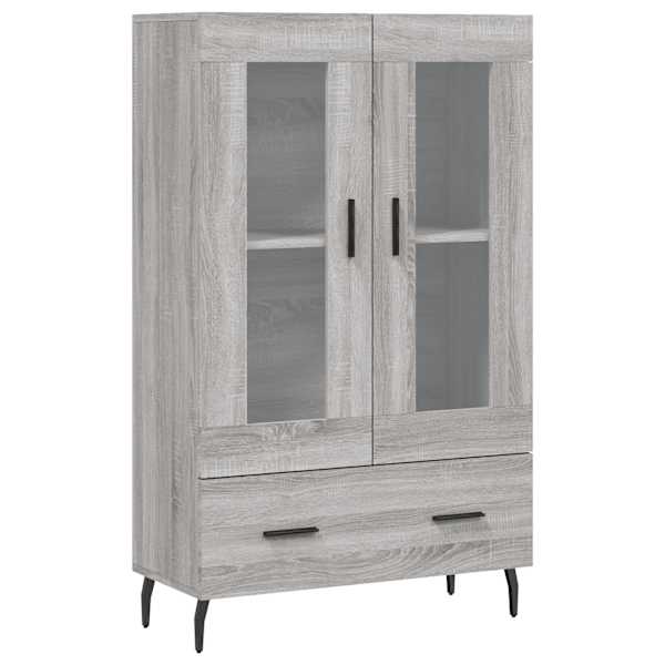 vidaXL k&otilde;rge kapp, hall Sonoma tamm, 69,5 x 31 x 115 cm, tehispuit