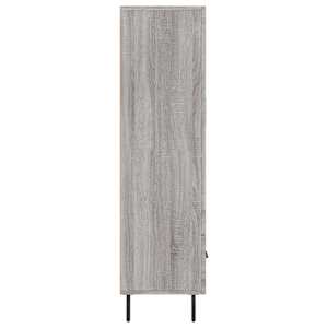 Skříň highboard šedá sonoma 69,5 x 31 x 115 cm kompozitní dřevo - obrázek 7