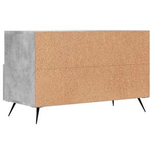 TV skříňka betonově šedá 80 x 36 x 50 cm kompozitní dřevo - obrázek 8
