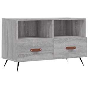 TV skříňka šedá sonoma 80 x 36 x 50 cm kompozitní dřevo - obrázek 2