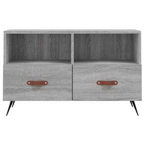 TV skříňka šedá sonoma 80 x 36 x 50 cm kompozitní dřevo - obrázek 5