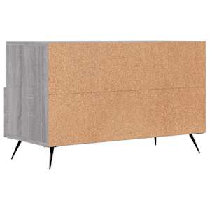 TV skříňka šedá sonoma 80 x 36 x 50 cm kompozitní dřevo - obrázek 8
