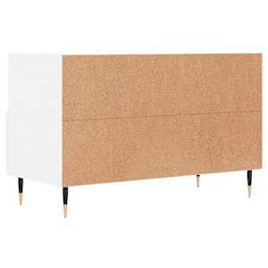 TV skříňka bílá 80 x 36 x 50 cm kompozitní dřevo - obrázek 8