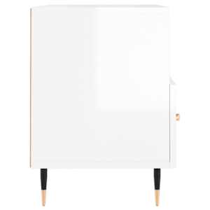 TV skříňka bílá s vysokým leskem 80x36x50 cm kompozitní dřevo - obrázek 7