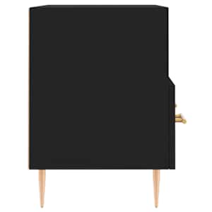 TV skříňka černá 80 x 36 x 50 cm kompozitní dřevo - obrázek 7