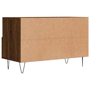 TV skříňka hnědý dub 80 x 36 x 50 cm kompozitní dřevo - obrázek 8