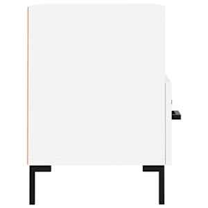 TV skříňka bílá 80 x 36 x 50 cm kompozitní dřevo - obrázek 7
