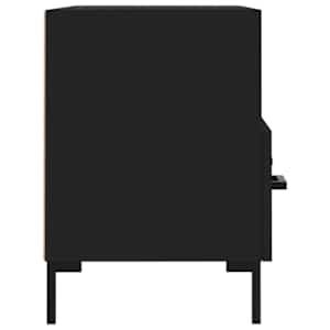 TV skříňka černá 80 x 36 x 50 cm kompozitní dřevo - obrázek 7
