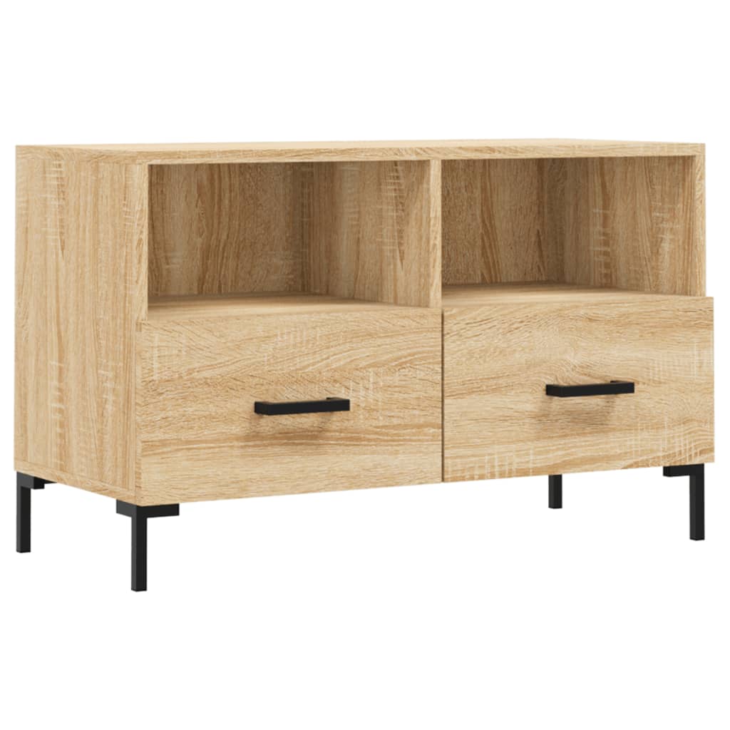vidaXL TV skříňka dub sonoma 80 x 36 x 50 cm kompozitní dřevo