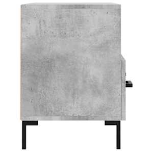 TV skříňka betonově šedá 80 x 36 x 50 cm kompozitní dřevo - obrázek 7