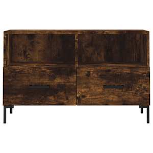 TV skříňka kouřový dub 80 x 36 x 50 cm kompozitní dřevo - obrázek 5