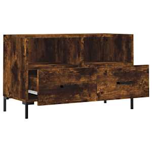 TV skříňka kouřový dub 80 x 36 x 50 cm kompozitní dřevo - obrázek 6
