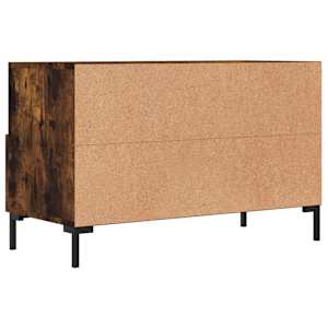 TV skříňka kouřový dub 80 x 36 x 50 cm kompozitní dřevo - obrázek 8