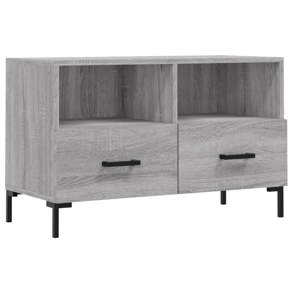 vidaXL TV skříňka šedá sonoma 80 x 36 x 50 cm kompozitní dřevo