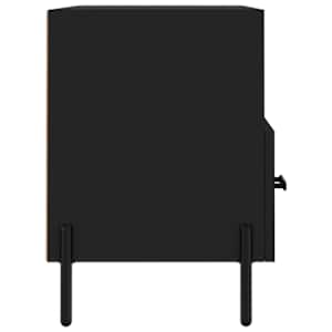 TV skříňka černá 80 x 36 x 50 cm kompozitní dřevo - obrázek 7