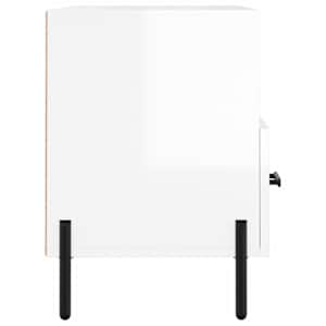 TV skříňka bílá s vysokým leskem 80x36x50 cm kompozitní dřevo - obrázek 7